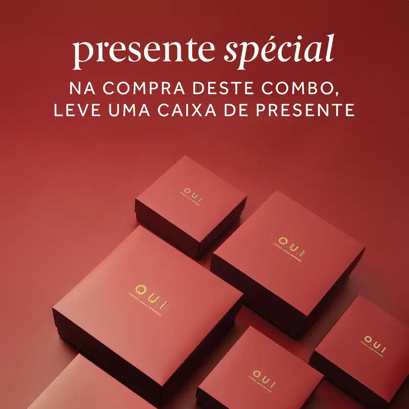 Combo Élégance Royale 115 - Eau de Parfum Feminino 75ml + Nécessaire Vermelho Feminino