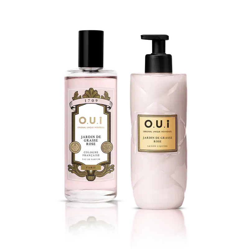 Combo Jardin De Grasse Rose: Eau de Parfum 100ml + Sabonete Líquido 400ml
