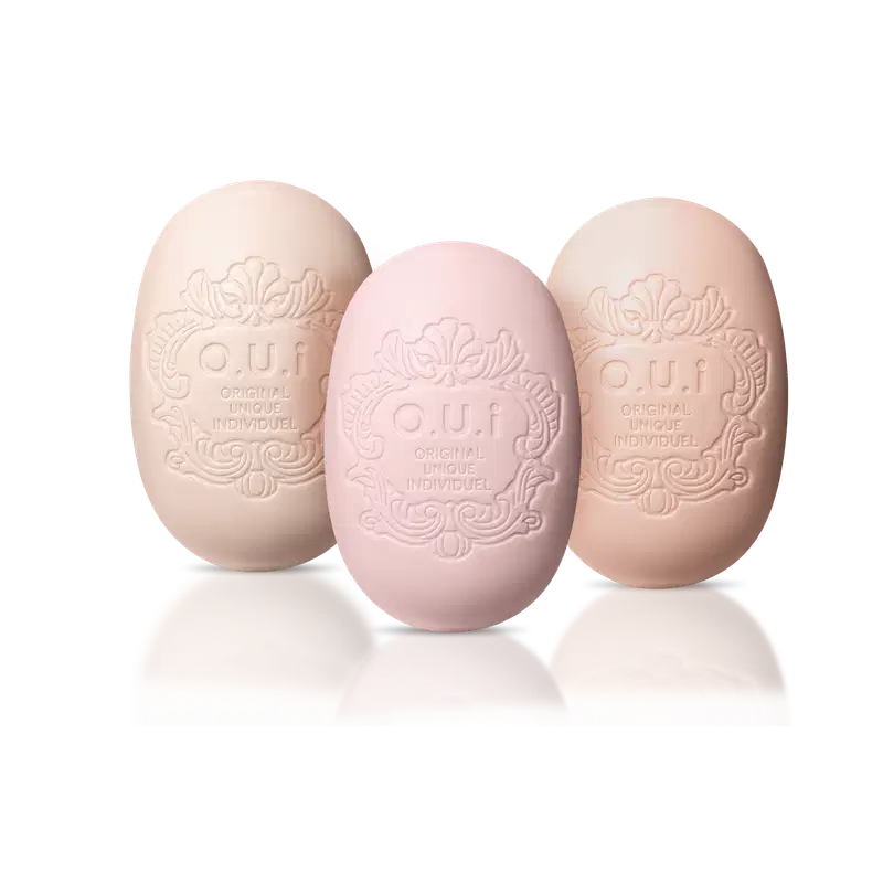 Combo O.U.i Sabonete Perfumado: L’Amour-Esse 142 90g + Iconique 001 90g + Jardin De Grasse 90g