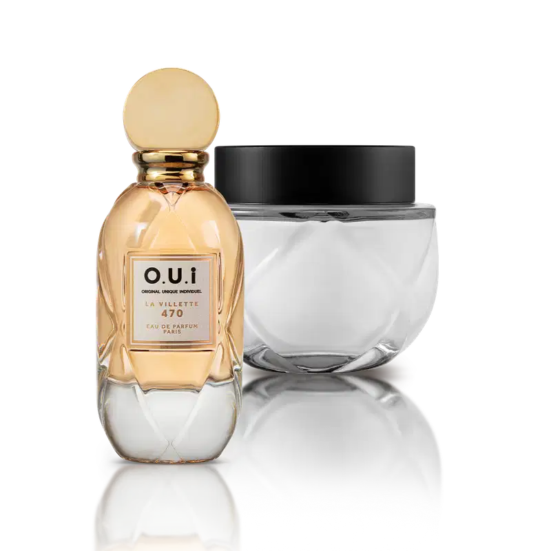 Combo O.U.i La Villette 470: Crème Riche 200g + Eau de Parfum Feminino 75ml