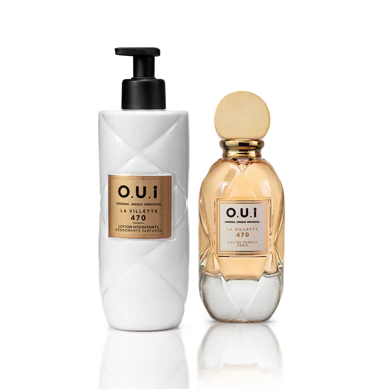 Combo O.U.i La Villette 470: Loção Corporal 400ml + Eau de Parfum Feminino 75ml