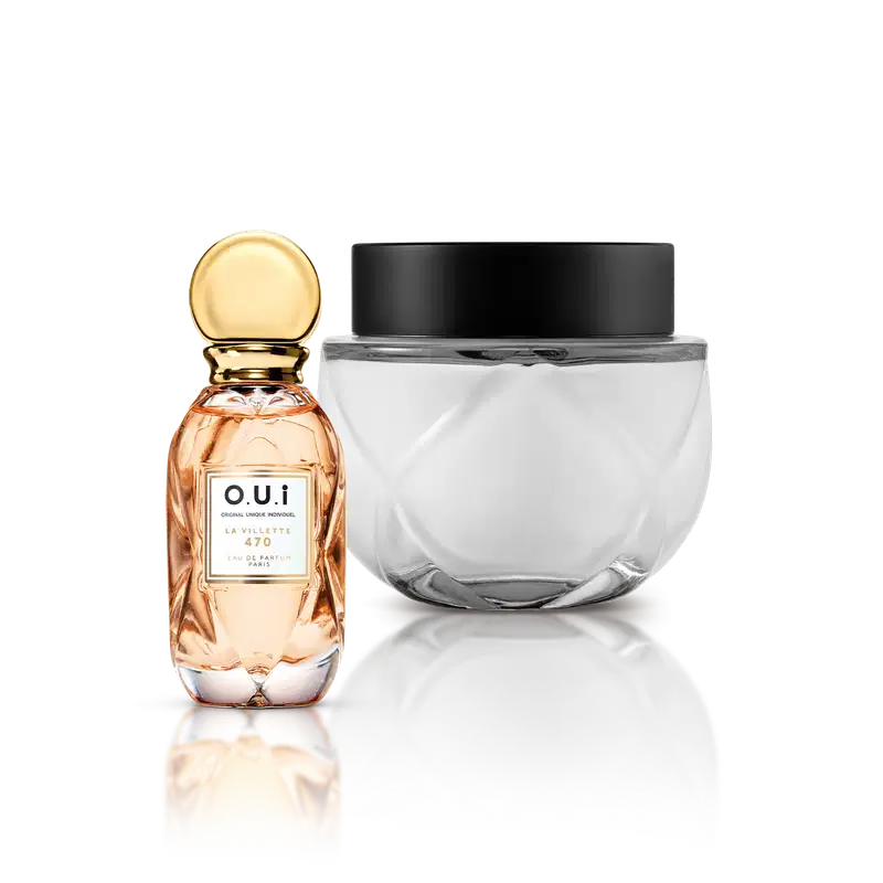 Combo O.U.i La Villette 470: Crème Riche 200g + Eau de Parfum Feminino 30ml