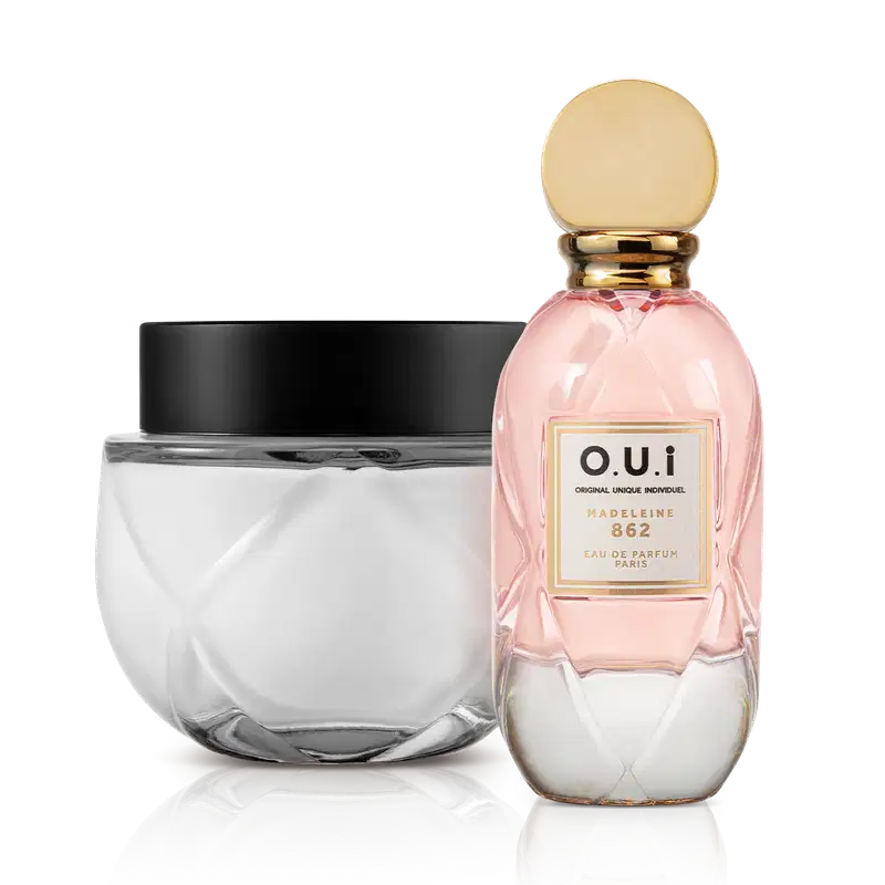 Combo Madeleine 862: Eau De Parfum 75ml + Crème Riche Hidratante Desodorante Corporal 200g