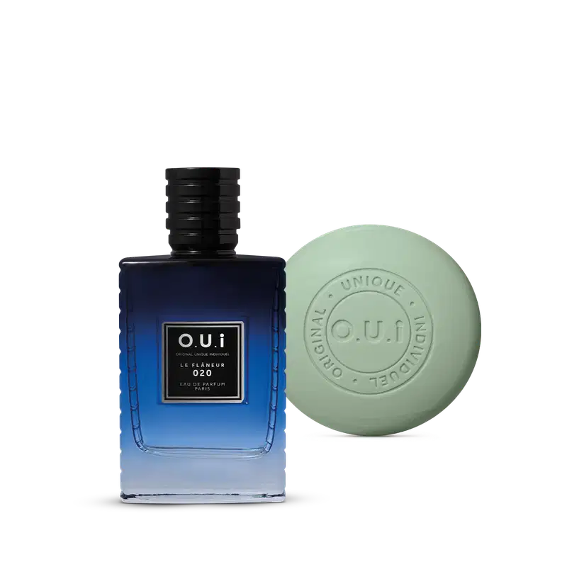 Combo O.U.i: Le Flâneur Eau de Parfum 75ml + Savon Barbe Sabonete de Barbear 90g