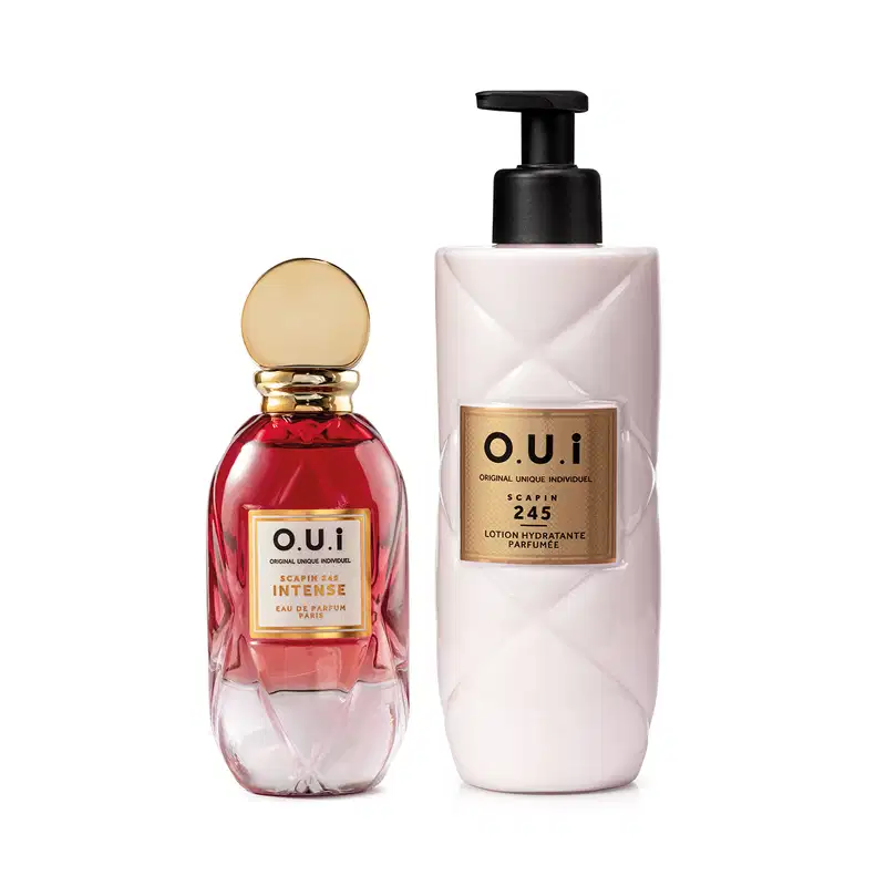 Combo Eau de Parfum Scapin 245 Intense 75ml + Loção Hidratante Desodorante Corporal Scapin 245 400ml