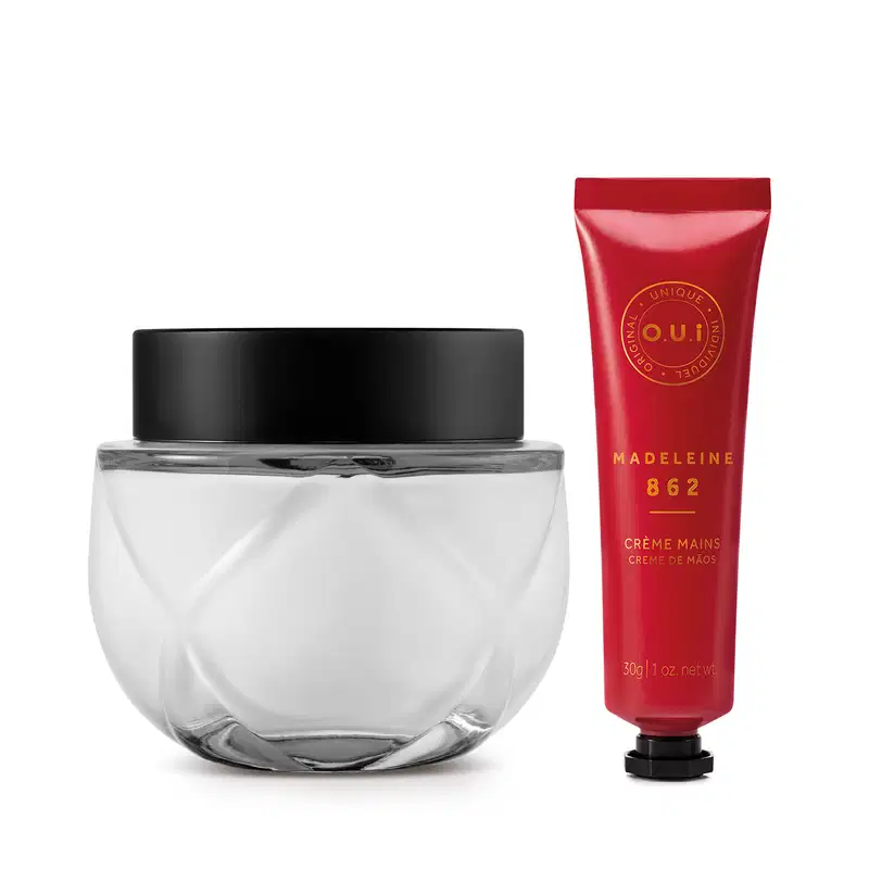 Combo Madeleine 862: Crème Riche 200g + Creme De Mãos 30g