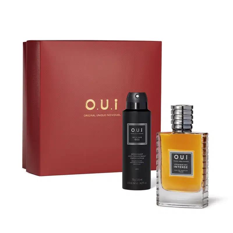 Combo O.U.I Iconique Intense: Eau De Parfum 75ml + Desodorante Aerosol 75g + Caixa