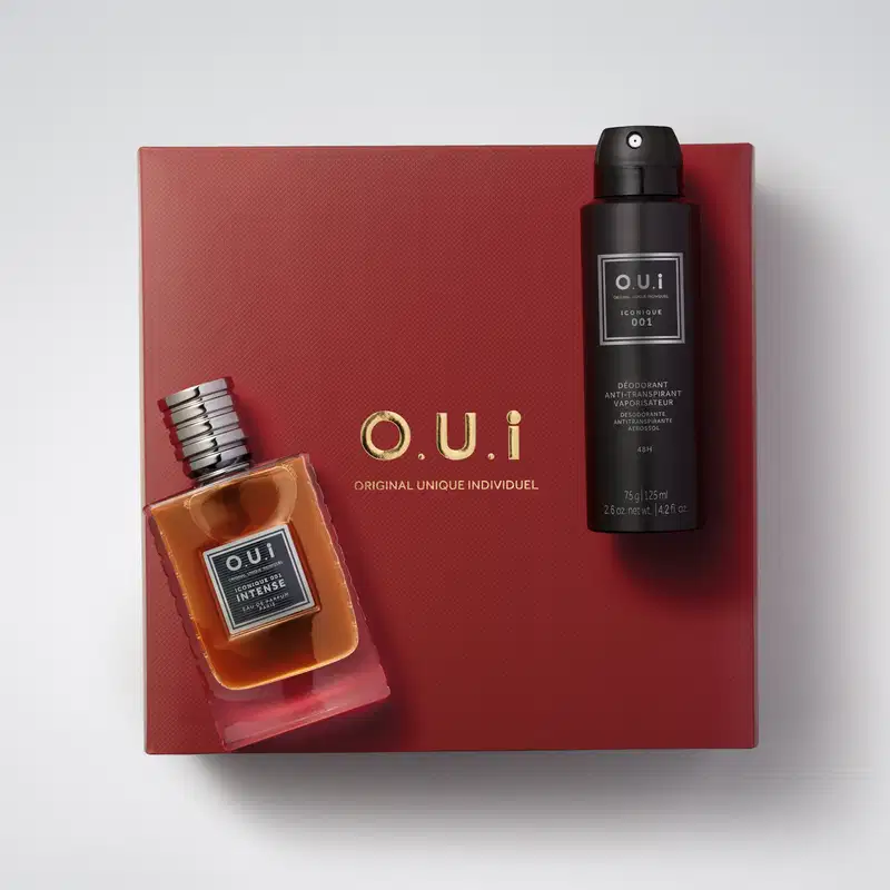 Combo O.U.I Iconique Intense: Eau De Parfum 75ml + Desodorante Aerosol 75g + Caixa