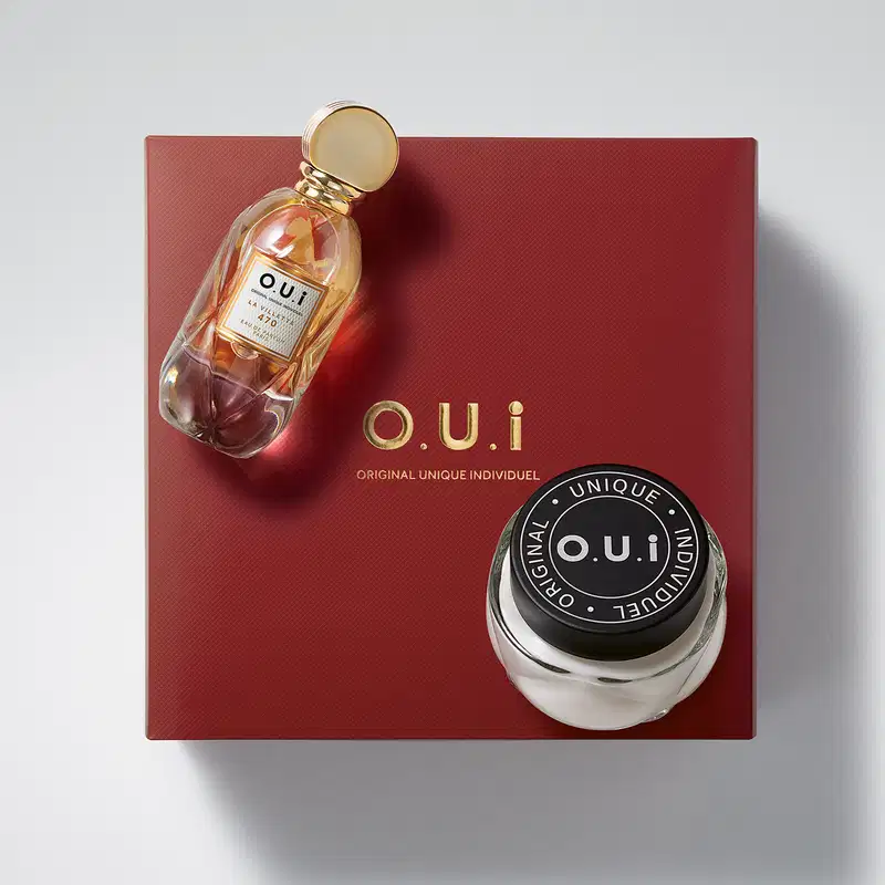 Combo O.U.i La Villette 470 Eau de Parfum 75ml + Hidratante Desodorante Crème Riche 200g + Caixa