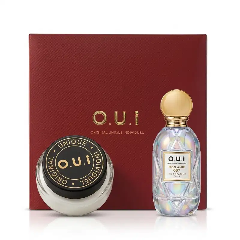 Combo O.U.i Mon Amie 037: Eau de Parfum 30ml + Balm Aveludado 200g + Caixa
