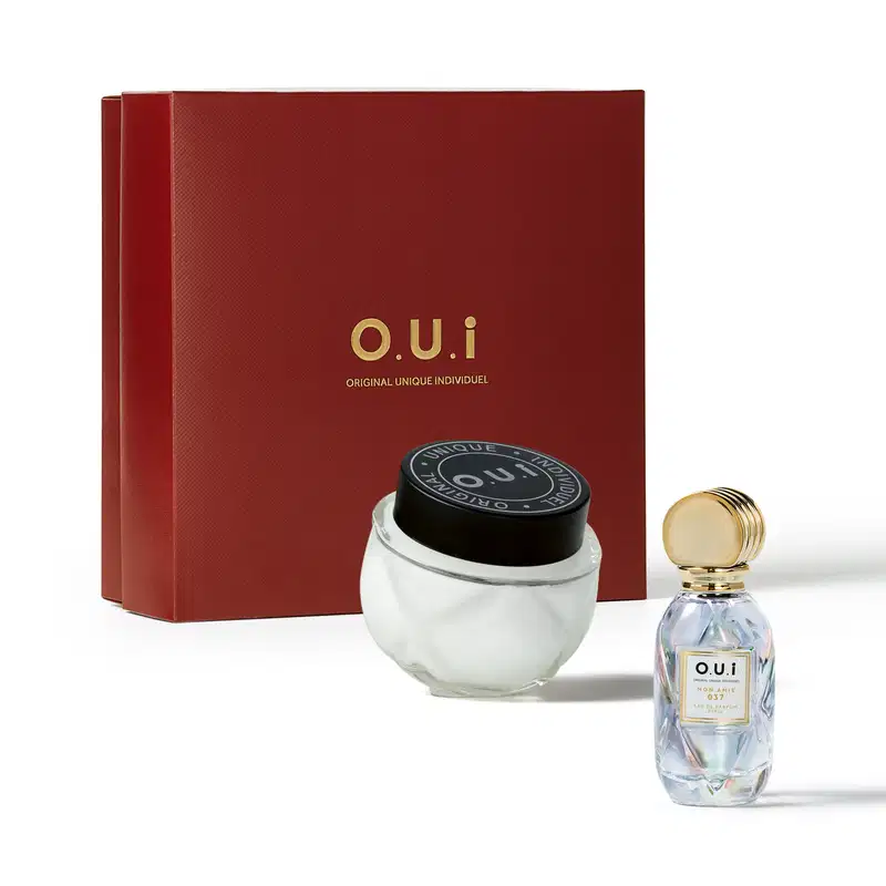 Combo O.U.i Mon Amie 037: Eau de Parfum 30ml + Balm Aveludado 200g + Caixa