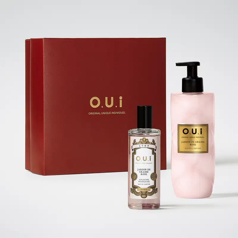 Combo Jardin De Grasse Rose: Eau De Parfum 100ml + Loção Corporal 400ml + Caixa