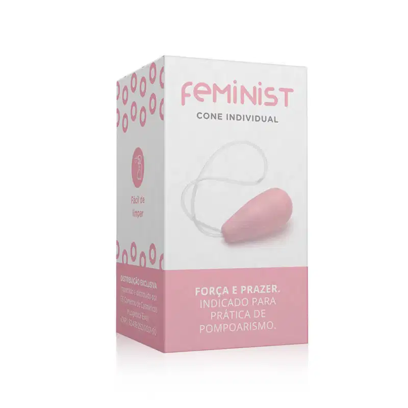 Cone para Pompoarismo Feminist Amarelo - 32 g | Outlet