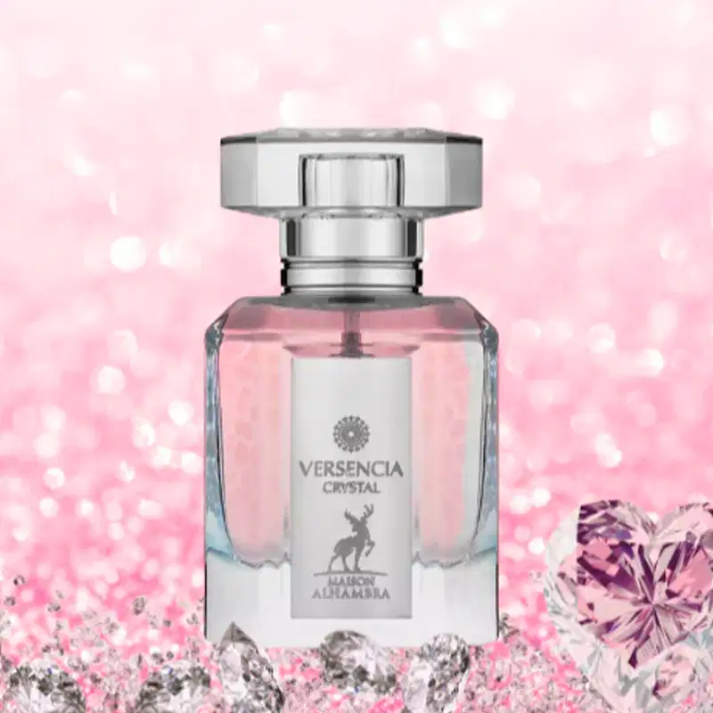 Perfume Feminino Versencia Crystal Maison Alhambra EDP, 100ml.