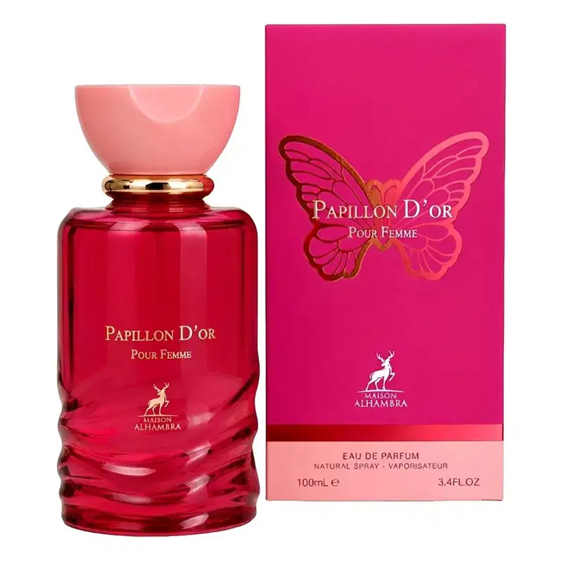 Perfume Papillon Pour Femme Maison Alhambra Edp Feminino 100ml