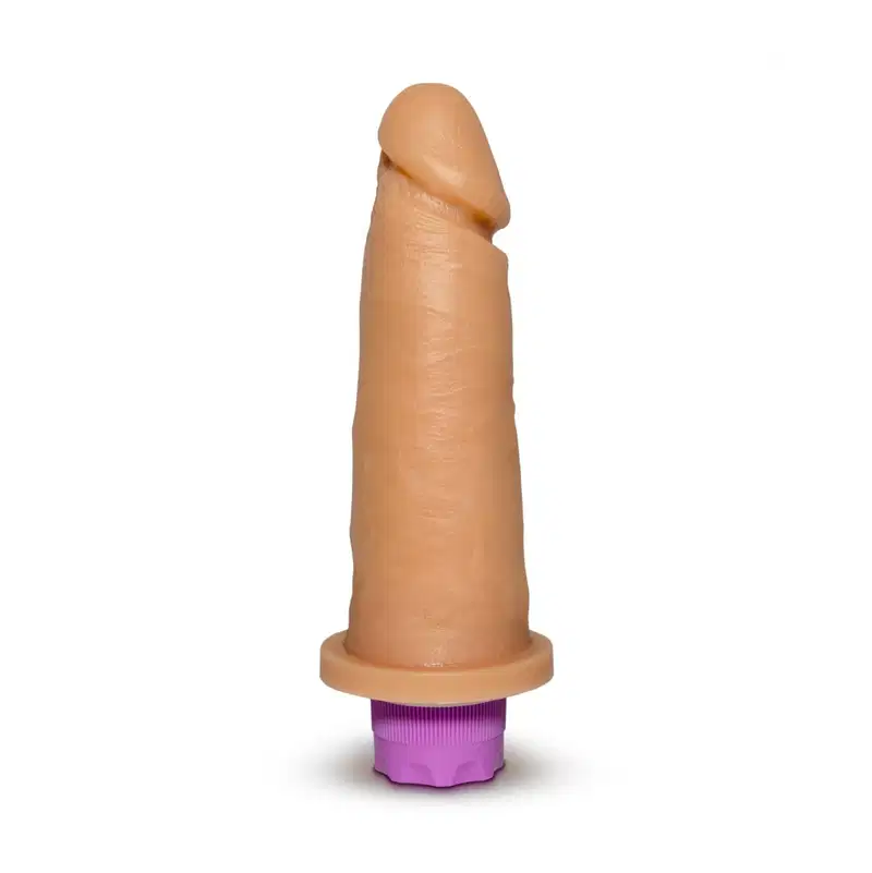 Pênis realístico vibro com 12 modos de vibração 15,3x4,5cm sexy fantasy