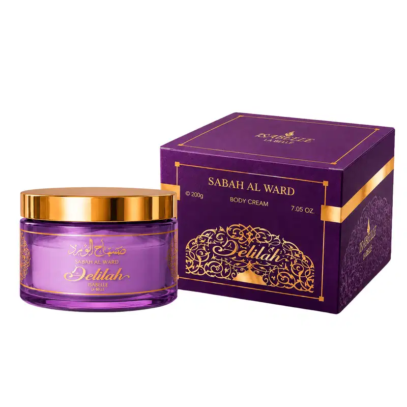 SABAH AL WARD Delilah ボディクリーム 200g Creme Corporal Hidratante Arabe Sabah Al Ward Delilah 200g (Pasta