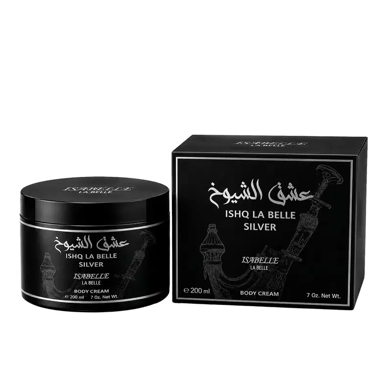 Creme Corporal Hidratante ISHQ La Belle Silver 200ml (Pasta) - Isabelle La Belle