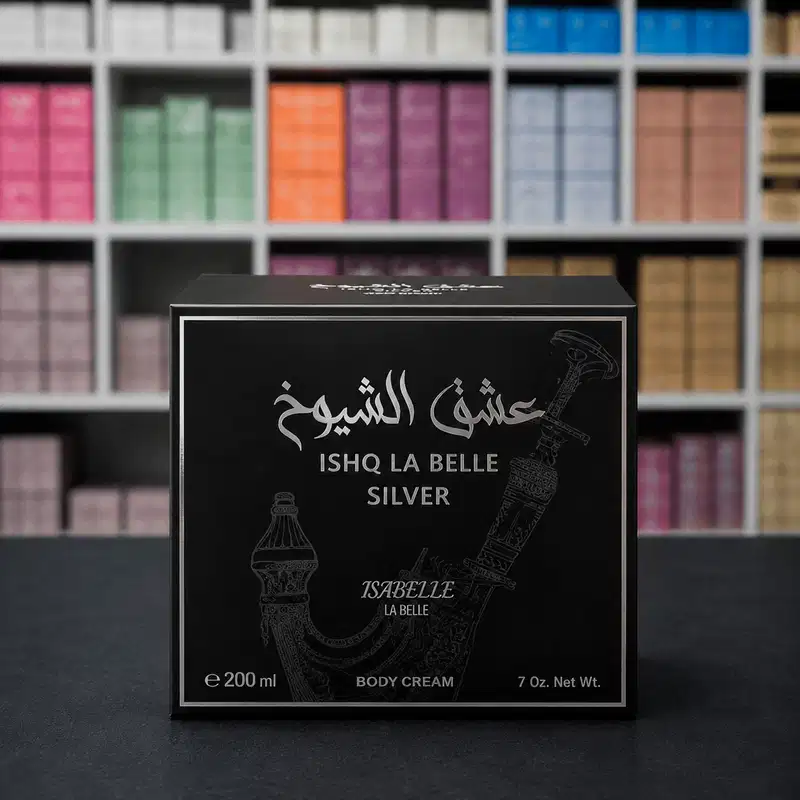 Creme Corporal Hidratante ISHQ La Belle Silver 200ml (Pasta) - Isabelle La Belle