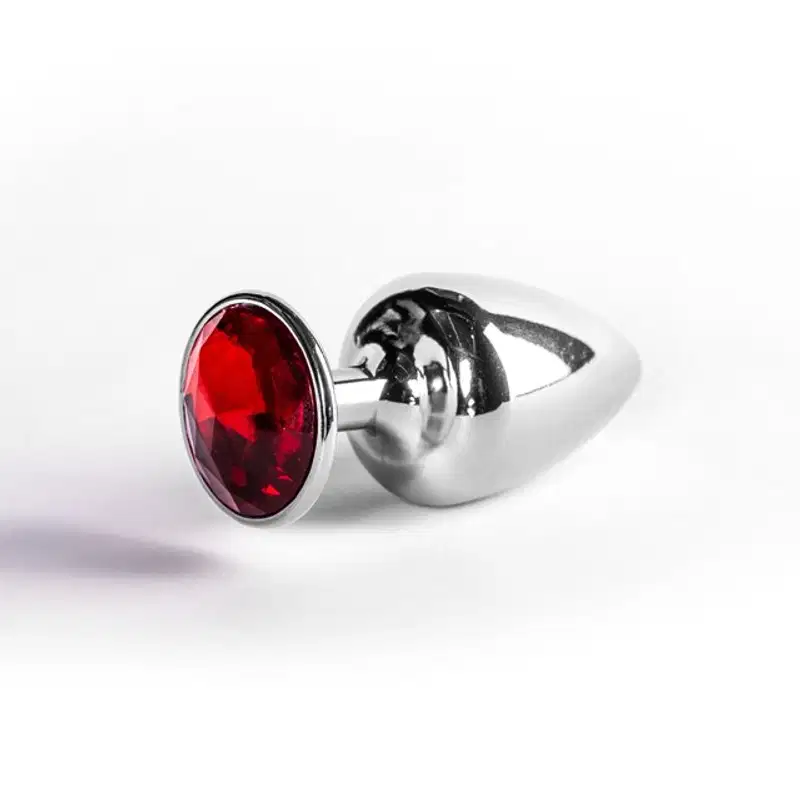 Sexy Import Joia com Cristal M Vermelho - Plug Anal