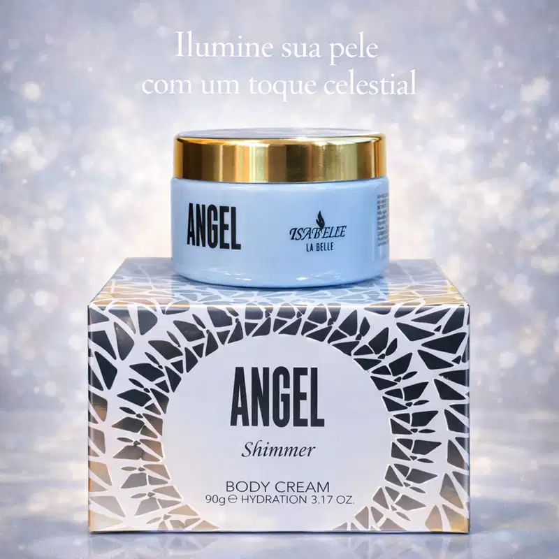 Creme Hidratante Corporal Isabelle La Belle Shimmer Angel, 90g.