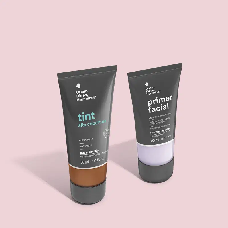 Combo Primer Facial Líquido 20ml + Base Tint Cor 290F 30ml