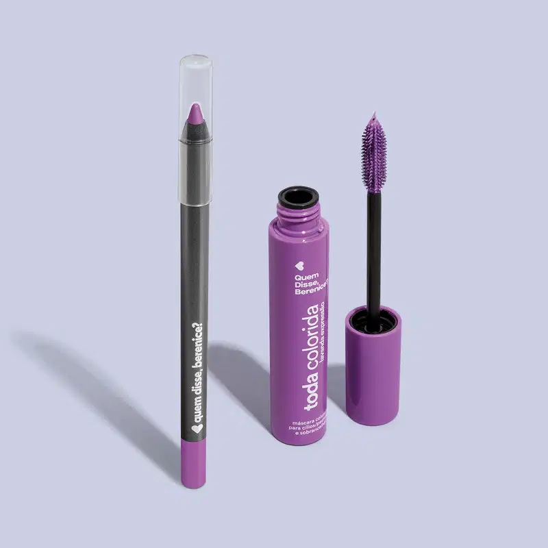 Combo Lavanda: Lápis Para Olhos 1,2g + Máscara Para Cílios 10g