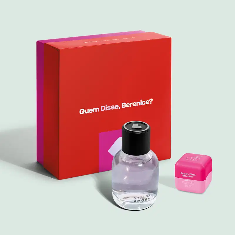 Conjunto Amor na Amora Quem Disse, Berenice? Cherry  (3 Produtos)