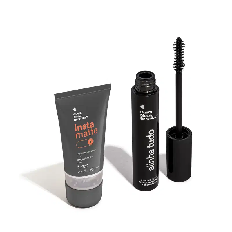 Combo Primer Facial 20ml +  Máscara para Cílios e Sobrancelhas Incolor 12g