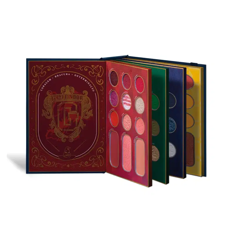 Combo Corvinal Harry Potter Quem Disse, Berenice?:Paleta de Maquiagem Multifuncional 54g + Iluminador Rosado 5g