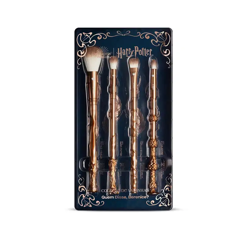 Combo Harry Potter Quem Disse, Berenice?: Iluminador Cremoso Rosado 5g + Kit Pincéis