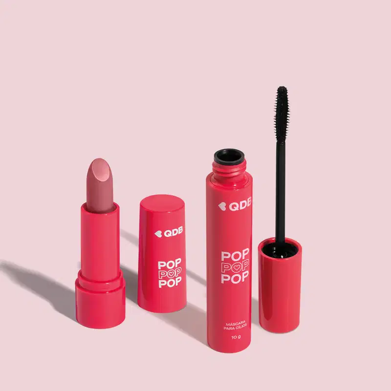 Kit Quem Disse Berenice? POP Olhos e Boca Rosa Supremo, 2 produtos.