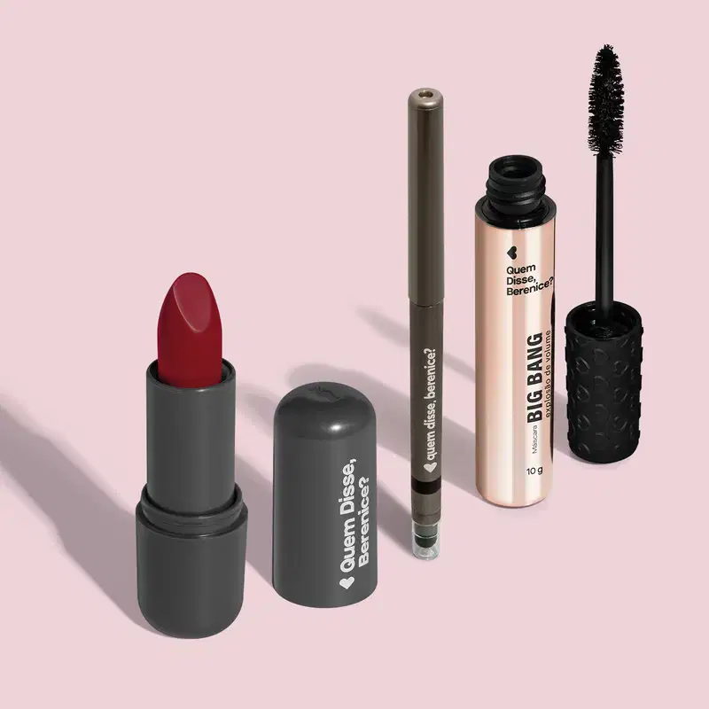 Kit Quem Disse, Berenice? Explosão de Cor e Volume (3 Produtos)