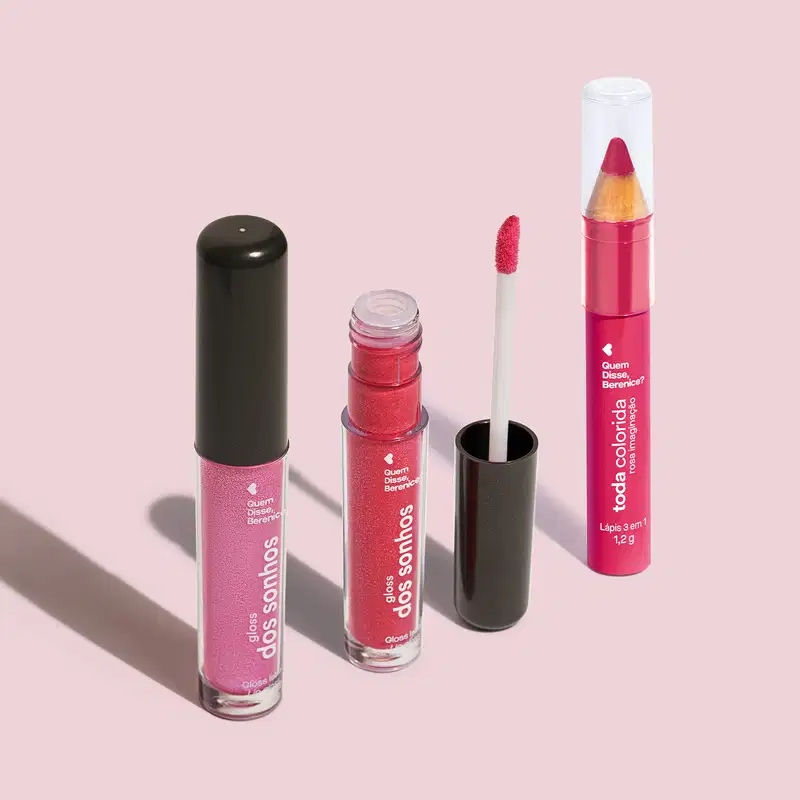 Kit Quem Disse, Berenice? Pink (3 Produtos)