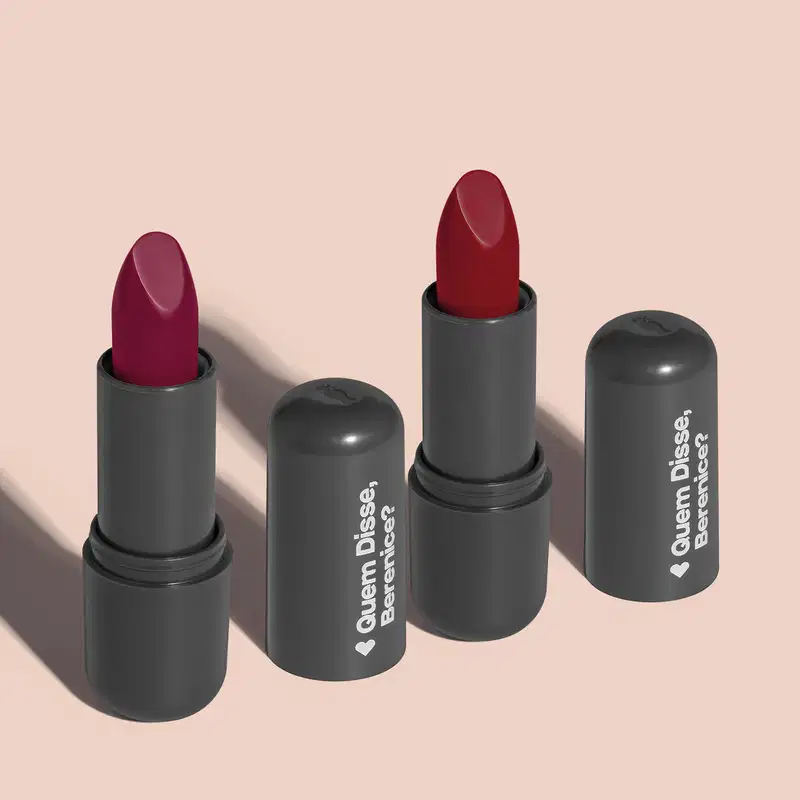 Combo Batom Cremoso: Vermelho 350 3,8g + Rosa 270 3,8g
