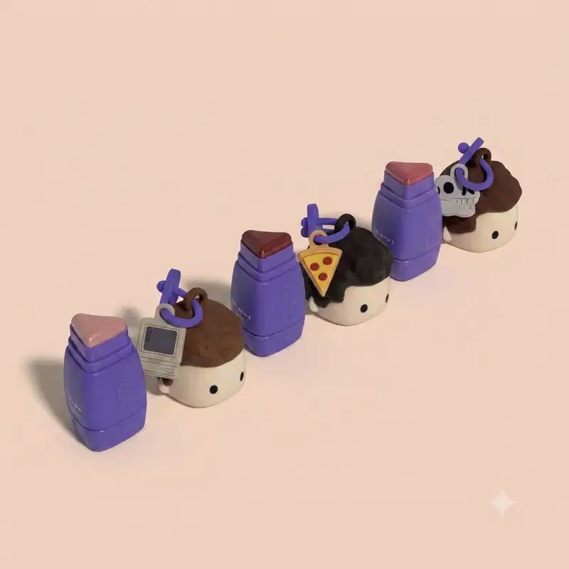 Combo Berestick Quem Disse, Berenice? E Friends: Marrom Chandler 4g + Marrom Canela  Joey 4g + Rosa Ross 4g