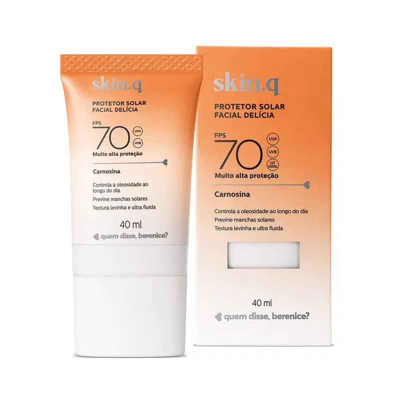 Quem Disse, Berenice? Skin.q Delícia FPS 70 - Protetor Solar Facial 40ml
