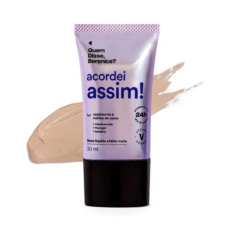 Base Líquida Acordei Assim Cor 00N 30ml