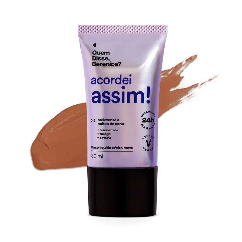 Base Líquida Acordei Assim Cor 12Q 30ml