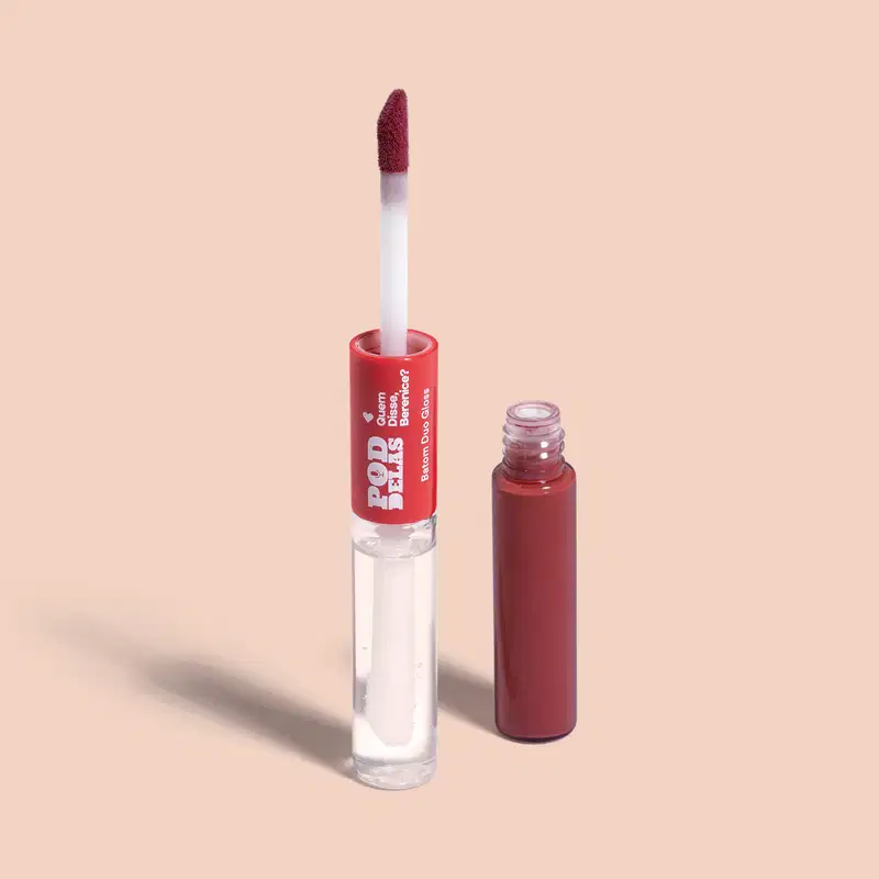 Batom Duo Gloss Vermelho Se Inscreve 8ml
