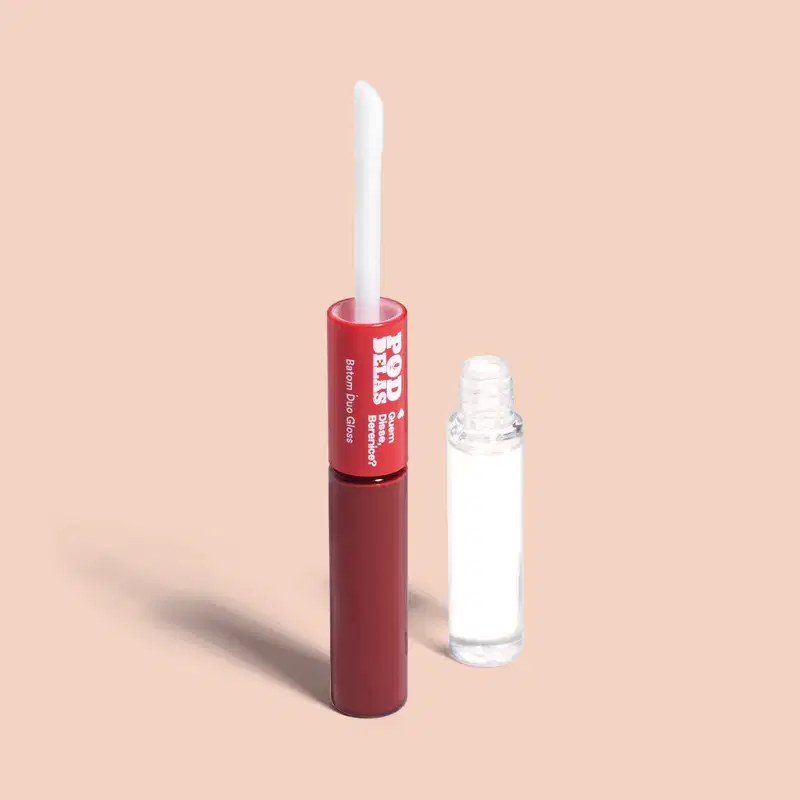 Batom Duo Gloss Vermelho Se Inscreve 8ml