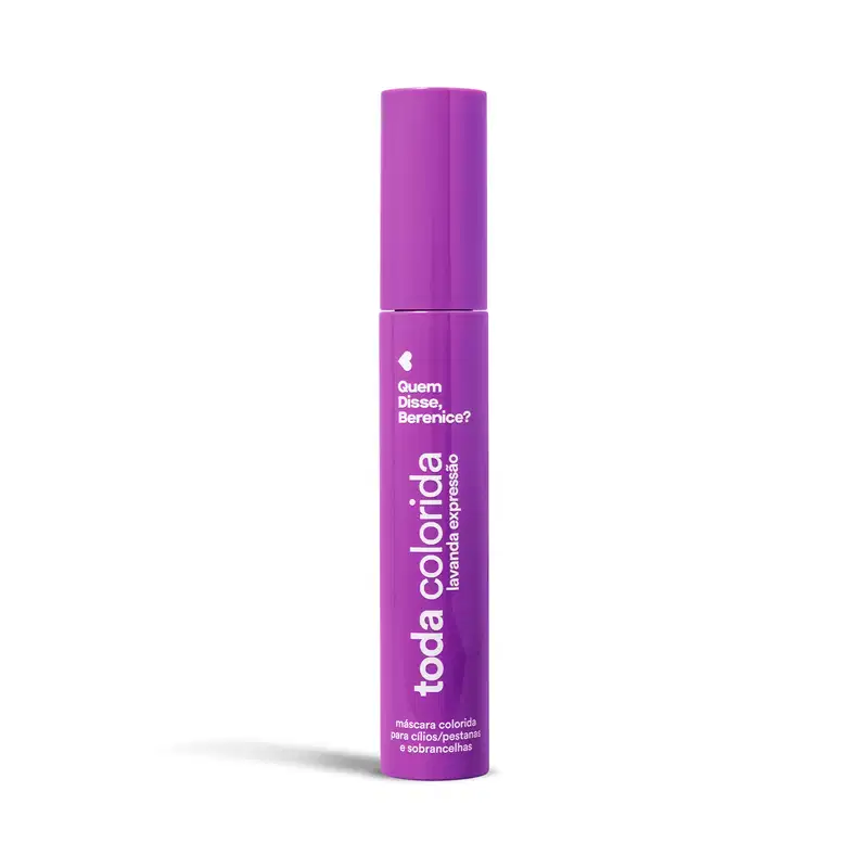 Máscara para Cílios e Sobrancelhas Lavanda Expressão Toda Colorida 10g