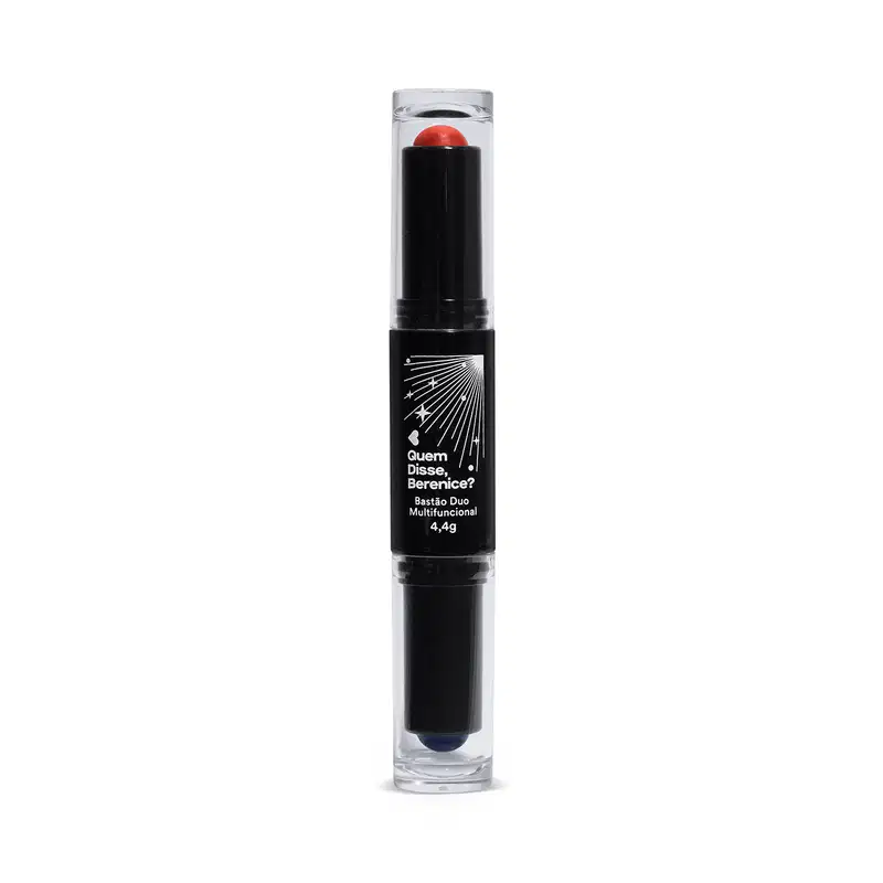 Bastão Duo Multifuncional Laranja e Roxo 4,4g