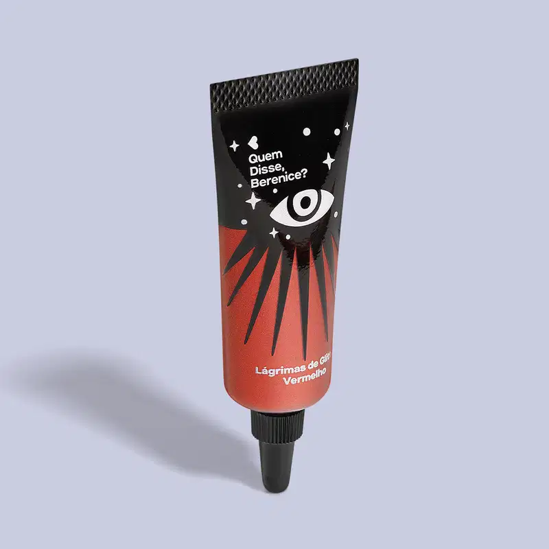 Glitter Multifuncional Vermelho Lágrimas de Glitter 9ml