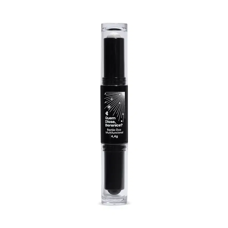 Bastão Duo Multifuncional Preto e Branco 4,4g