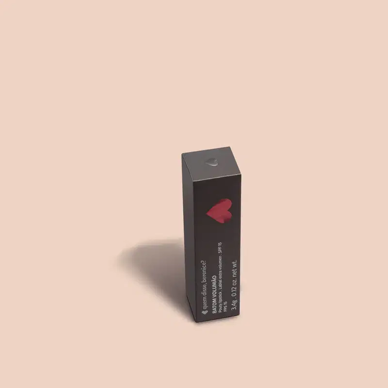 Quem Disse, Berenice? Volumão Rosa Rosadolê - Batom Semi Matte 3,4g
