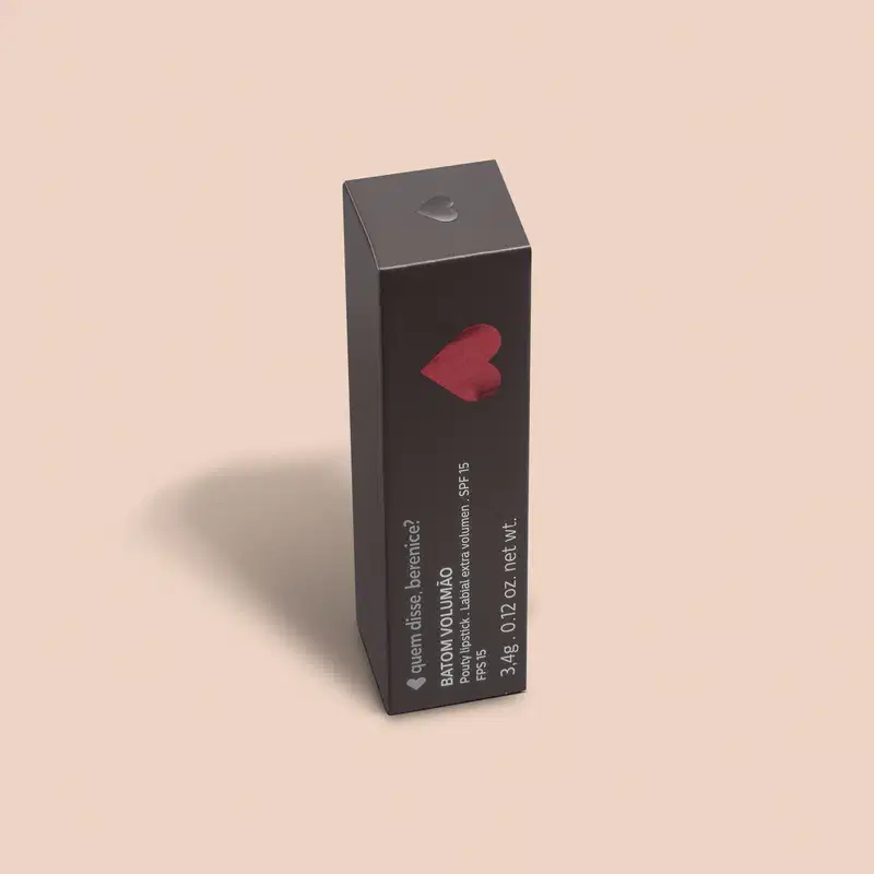 Batom Lipstick Rosa Goiabalê Volumão 3,4g