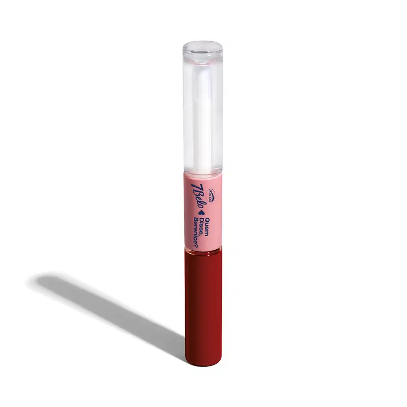 Batom Duo Gloss Vermelho Exclusivo Quem Disse, Berenice? 8ml