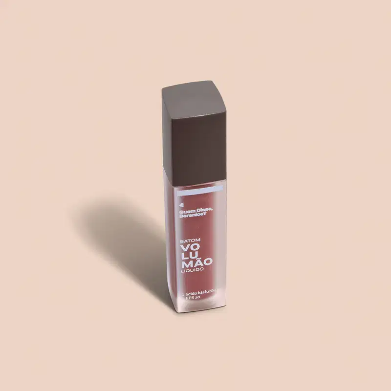 Quem Disse, Berenice? Volumão Marrom Tamarali - Batom Líquido 5,5ml