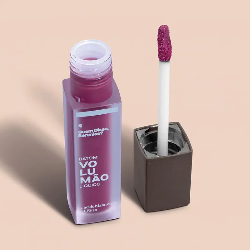 Quem Disse, Berenice? Volumão Roxo Ameixali - Batom Líquido 5,5ml